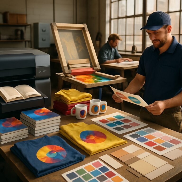 El arte de imprimir historias: serigrafía, reprografía y regalos que fortalecen tu marca