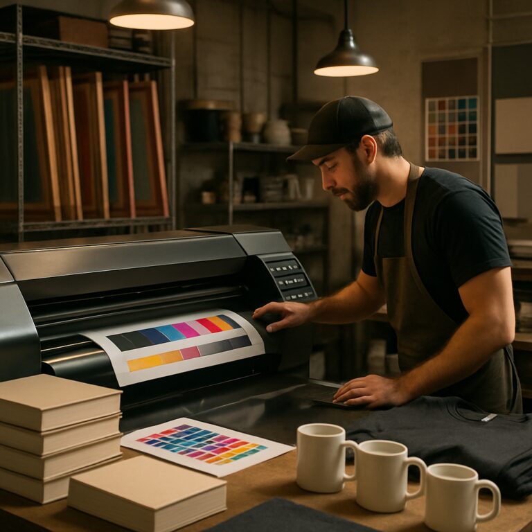 Guía profesional de impresión, serigrafía y reprografía para marcas y regalos