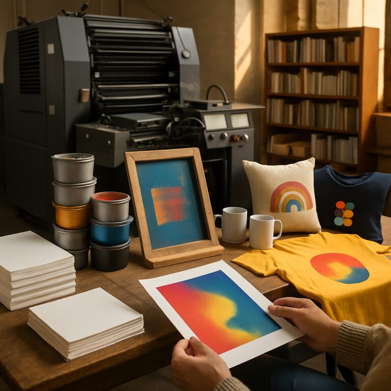 Impresión de libros, serigrafía y regalos: guía práctica para potenciar tu marca