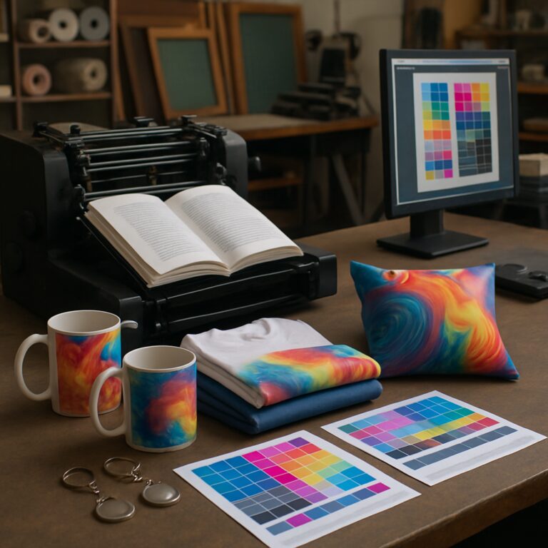 Impresión de libros, serigrafía y regalos: potencia tu marca con reprografía de calidad