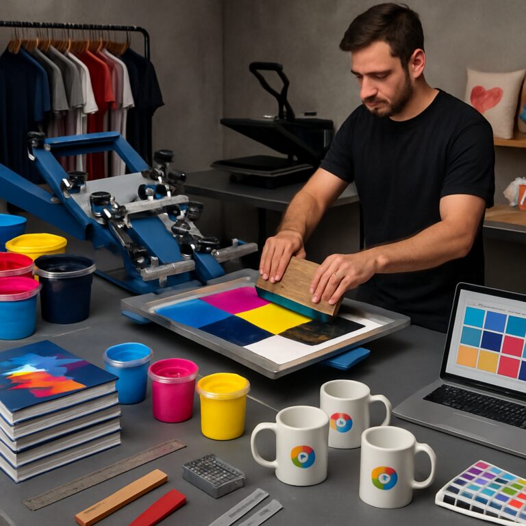 Impresión de libros, serigrafía y reprografía: potencia tu marca con regalos y proyectos