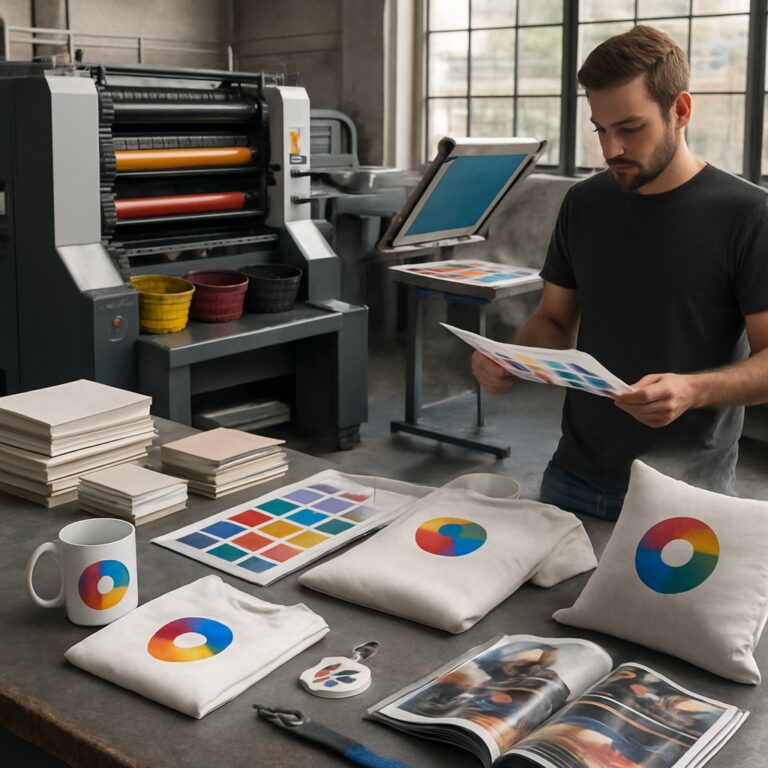 Impresión de libros y reprografía: potenciar marcas y regalos con serigrafía y personalización