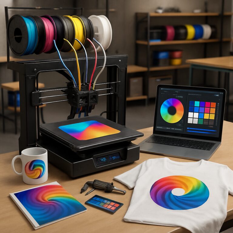 Impresión multicolor y mejoras de hardware para impresoras 3D: soluciones inspiradas en coprint