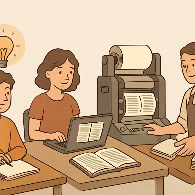 La impresión de libros: desde la idea hasta la encuadernación