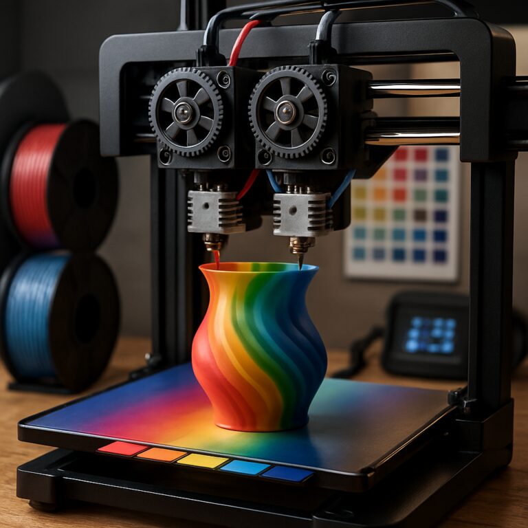 Soluciones de impresión multicolor y mejoras de hardware para impresoras 3D: hacia un ecosistema de fabricación aditiva más inteligente