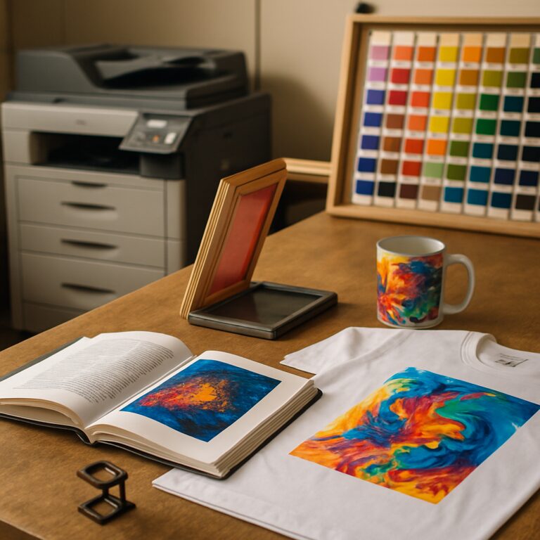 Impresión, serigrafía y reprografía: transformar ideas en objetos que inspiran
