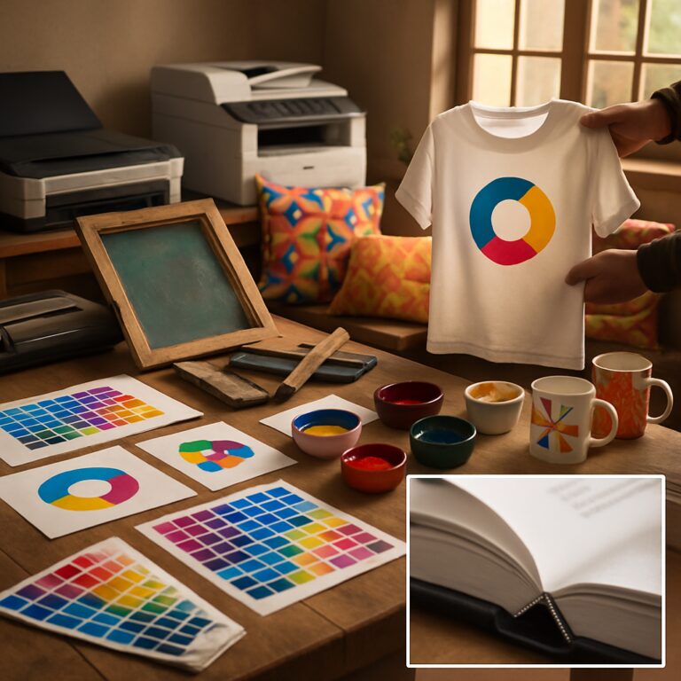 Potenciar tu marca con impresión de libros, fotocopias y regalos personalizados: serigrafía y reprografía para proyectos y celebraciones